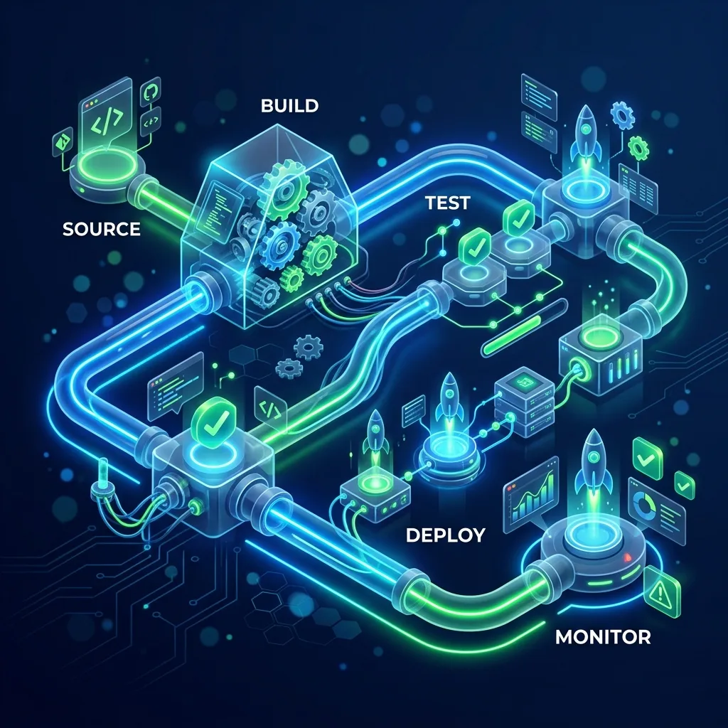 CI/CD pipeline and DevOps automation flow